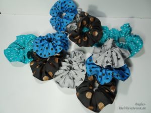 Angies Kleiderschrank, Zopfgummis, Scrunchies