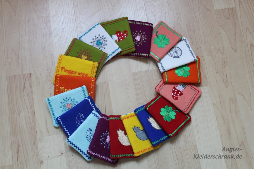 Angies  Kleiderschrank, Mini Geldbörsen