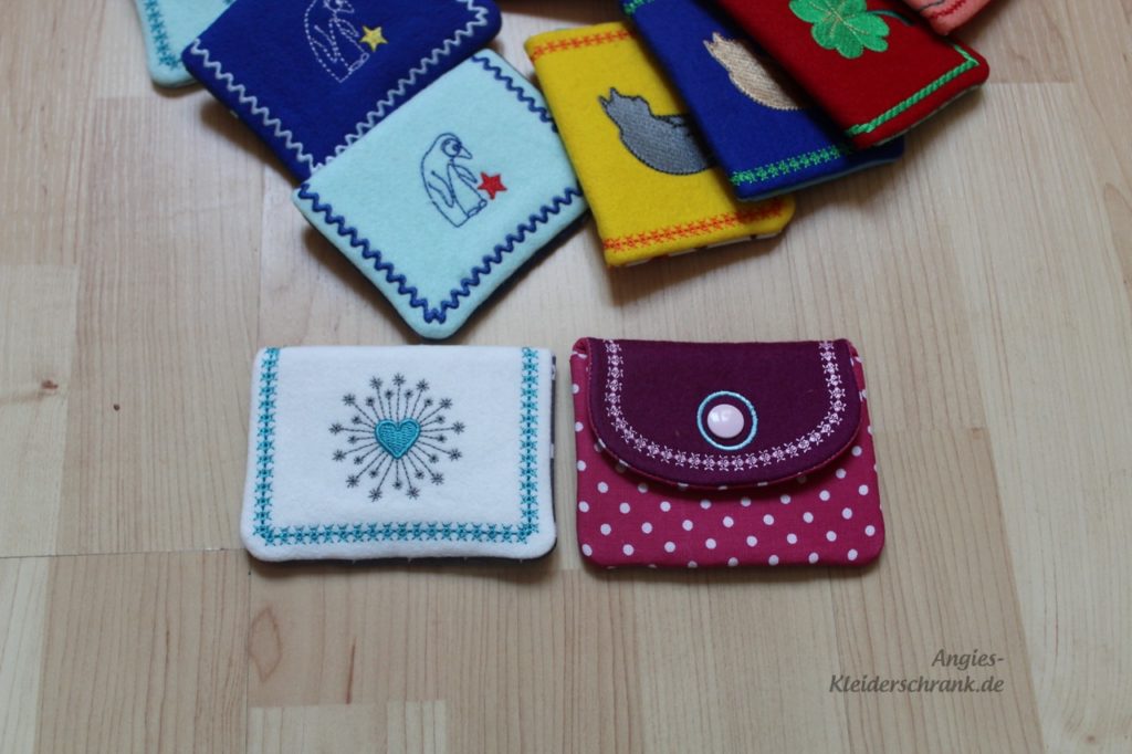 Angies  Kleiderschrank, Mini Geldbörsen